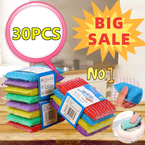 1_b8bfe85d-ccf1-4bea-ab5f-b215f93507b5_800x800.png 30/20/10/5/1PC Pot Dish Wash Double Side Sponges