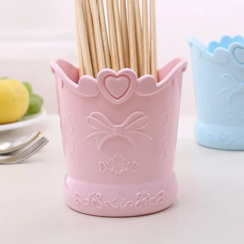Cute Bow Pen Holder Candy Color Pencil Organizer