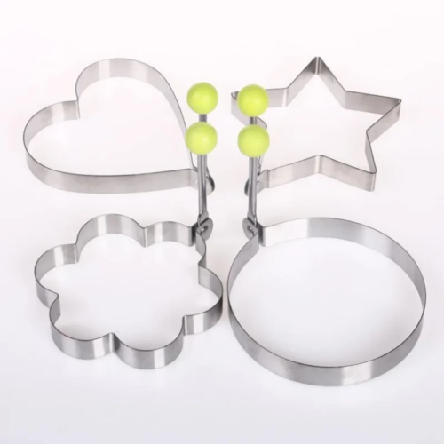 Stainless Steel 5 Style Fried Egg Pancake Shaper