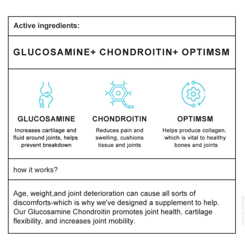 Mulittea Glucosamine Chondroitin for Joint Support