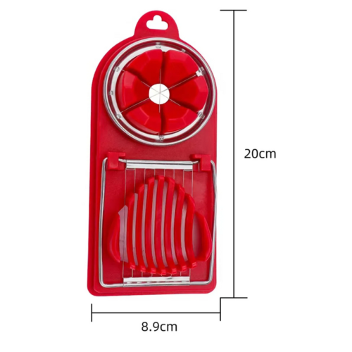 Multifunctional Egg Cutter Stainless Steel Egg Slicer
